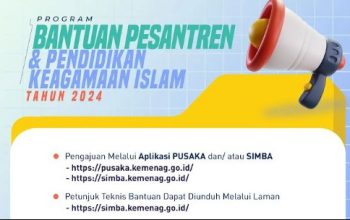 Kemenag Buka Program Bantuan Pesantren dan Pendidikan Keagamaan Islam 2024