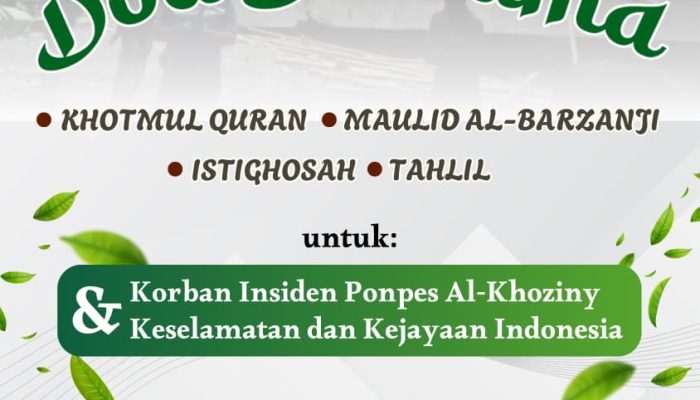 P3M Gelar Doa Bersama untuk Korban Insiden Ponpes Al-Khoziny & Keselamatan Indonesia