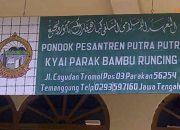 Komitmen Pondok Kyai Parak Bambu Runcing Parakan