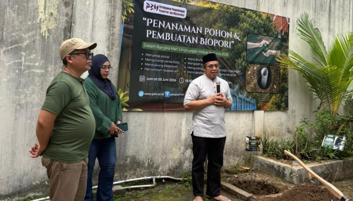 P3M Peringati Hari Lingkungan Hidup Sedunia 2026 dengan Penanaman Pohon dan Gerakan Biopori