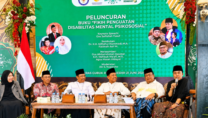 Peluncuran Buku Fiqih Disabilitas Mental Psikososial Perkuat Semangat Inklusivitas